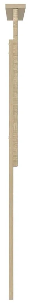 vidaXL Κεφαλάρι με κεφαλάρι Δρύς Sonoma 75 cm Επεξεργασμένο ξύλο
