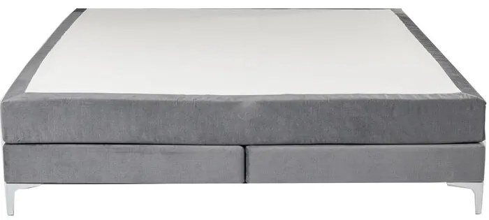 Κρεβάτι  Boxspring  Benito Γκρι 180x200x54εκ. - Γκρι