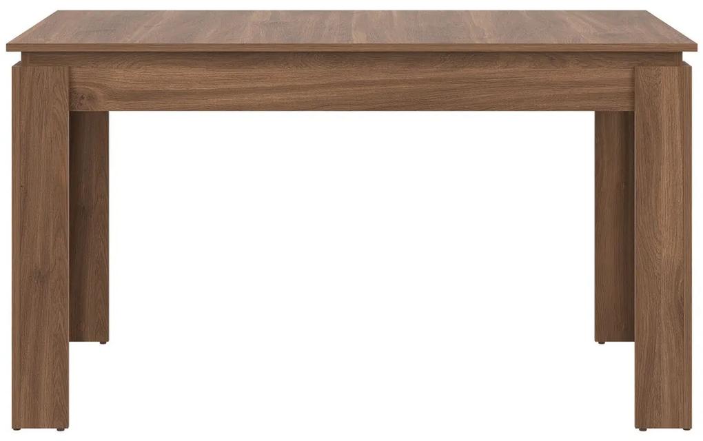 Τραπέζι Orlando AF119, Σκούρα δρυς, 76x80x135cm, 32 kg, Επιμήκυνση, Πλαστικοποιημένη μοριοσανίδα | Epipla1.gr