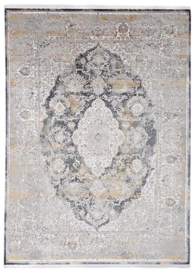 Χαλί Bamboo Silk 5991A L.GREY ANTHRACITE Royal Carpet - 160 x 230 cm - 11BAM5991A.160230