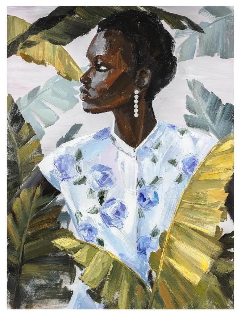 Πίνακες Signes Grimalt  Αφρικανική Ζωγραφική Γυναίκα
