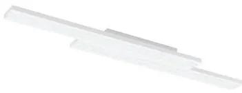 Eglo Saliteras Μοντέρνα Πλαστική Πλαφονιέρα Οροφής με Ενσωματωμένο LED σε Λευκό χρώμα 116cm 900022