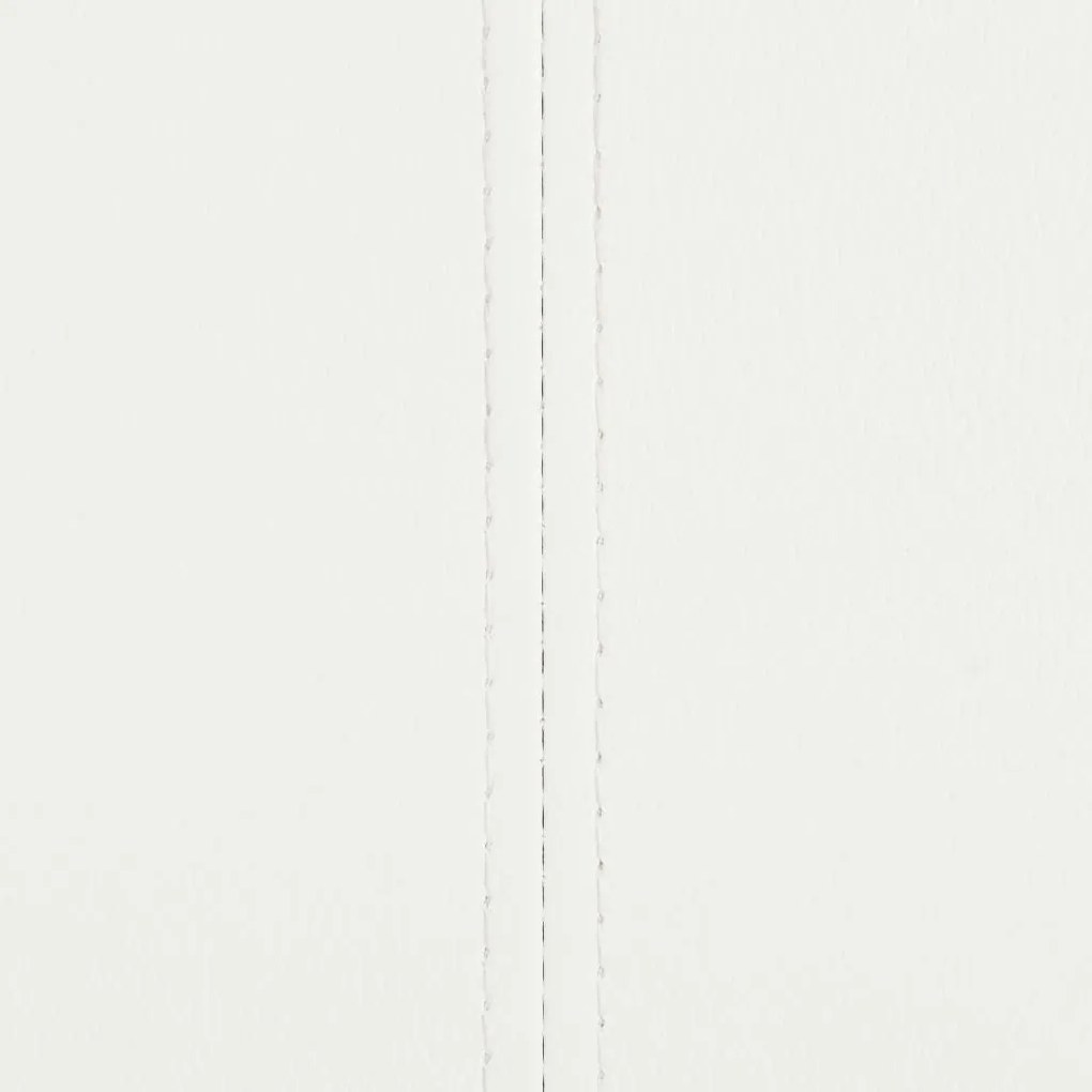 vidaXL Καρέκλες Τραπεζαρίας «Πρόβολος» 6 τεμ. Λευκές Συνθετικό Δέρμα