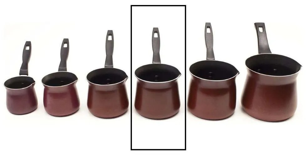 Μπρίκι Αντικολλητικό Νο 4 SK01000240 240ml Red Max Home Aluminium