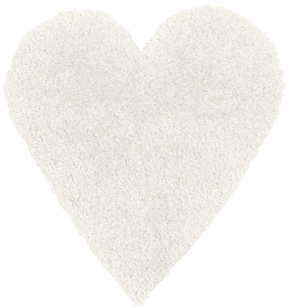 Παιδικό Χαλί REED WHITE HEART Λευκό 160 x 160 εκ. MADI