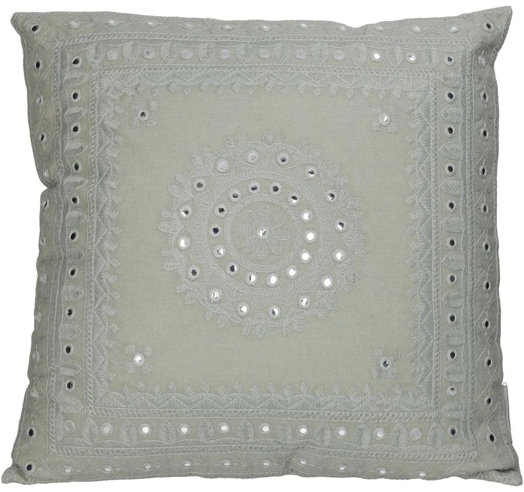 Μαξιλάρι ArteLibre Καθρέπτης Εκρού Βαμβακερό 45x45cm-05154459