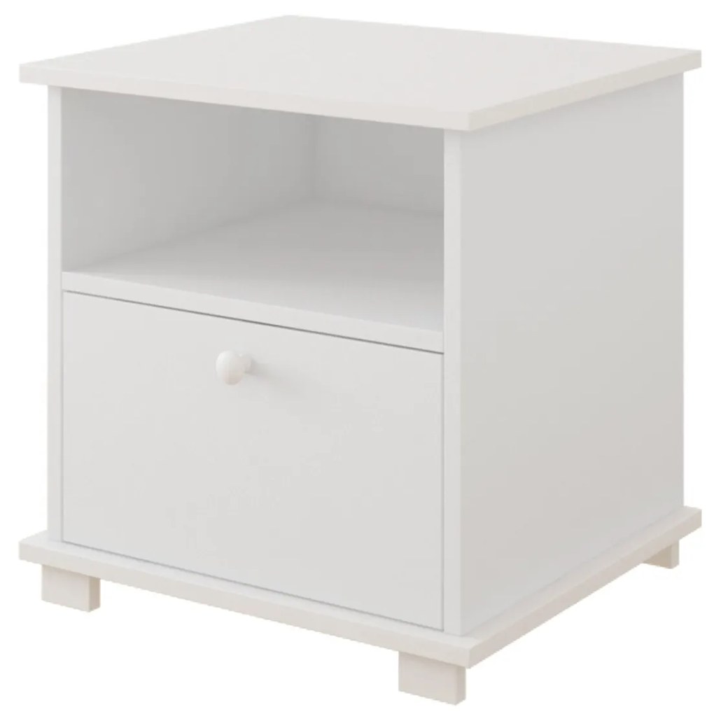 Κομοδίνο Classic  White  47,5x48x53cm  BC80011 BabyCute