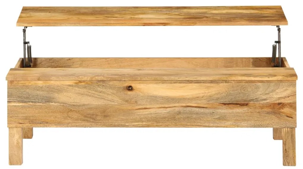 vidaXL Τραπεζάκι Σαλονιού 110 x 55 x 35 εκ. από Μασίφ Ξύλο Μάνγκο