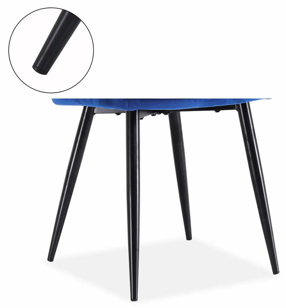 K487 chair dark blue DIOMMI V-CH-K/487-KR-GRANATOWY