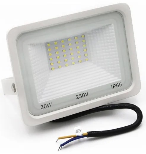 Προβολέας LED SMD 30W 3000K Δέσμη 120° Λευκό IP65 3-383000 Lumen-3-383000-Λευκό 3-383000