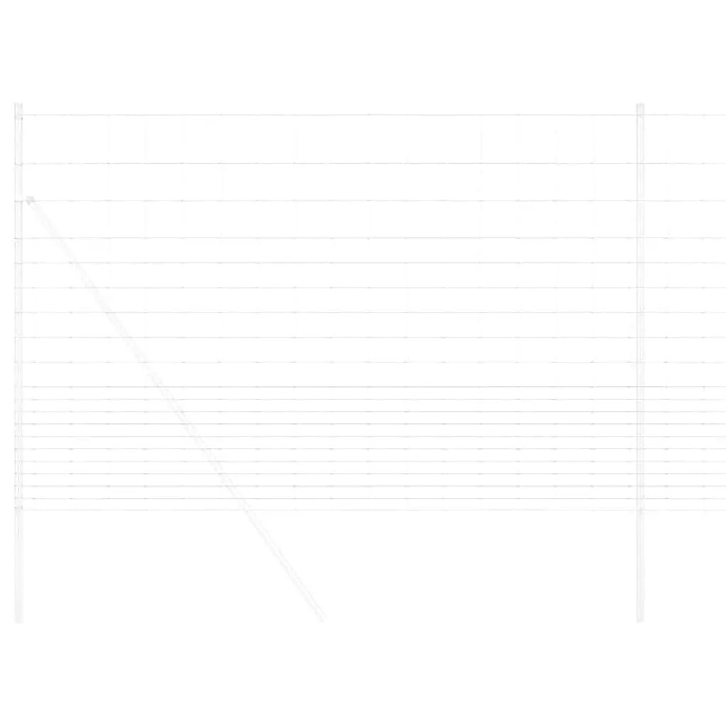 vidaXL Περίφραξη αγρού Γκρι 1.6 x 10 m Ατσάλι