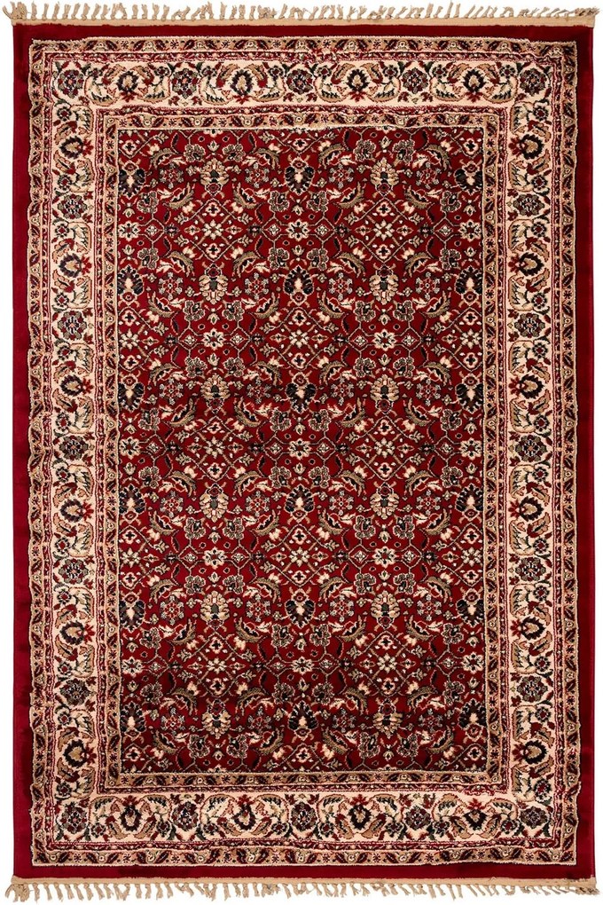 Χαλί Jasmine New 1805 1018 Red Βιοκαρπέτ 80X140cm