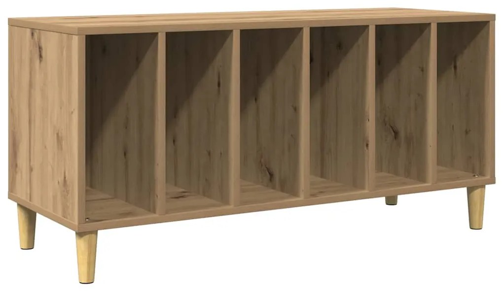 vidaXL Έπιπλο Δίσκων τεχνίτης Δρυς 100x38x48 εκ από Επεξεργασμένο Ξύλο