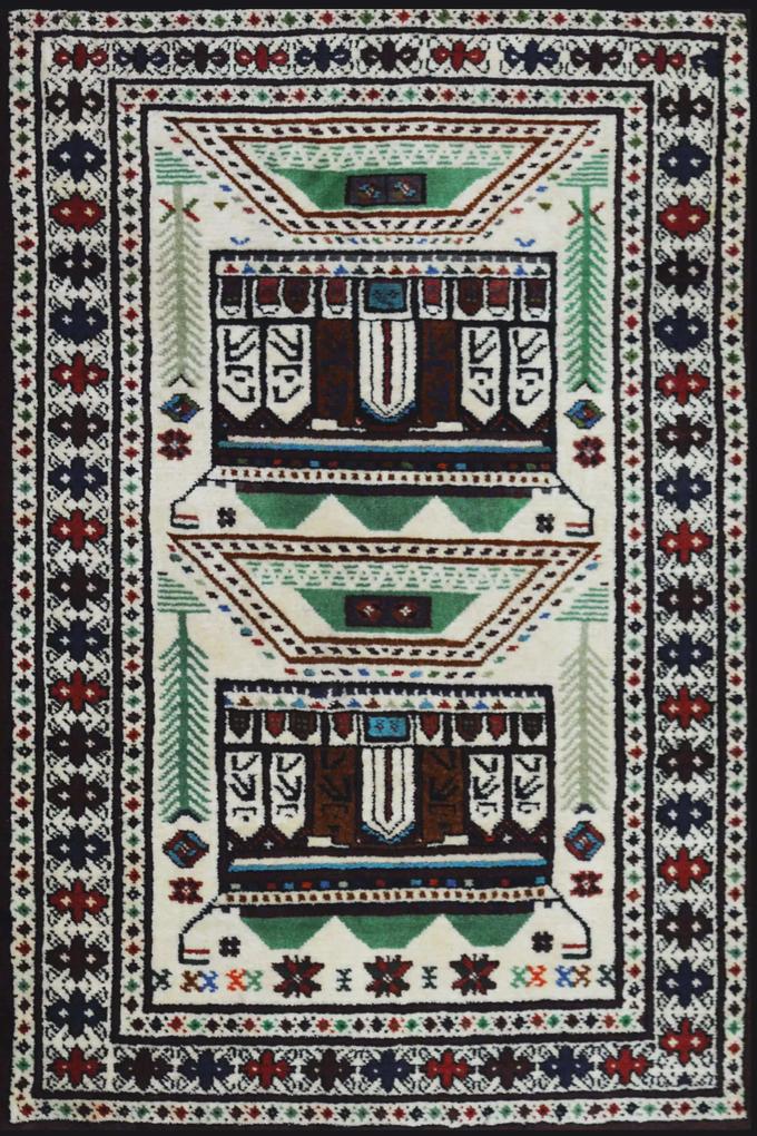 Χειροποίητο Χαλί Persian Nomadic Yalameh Wool 115Χ84 115Χ84cm