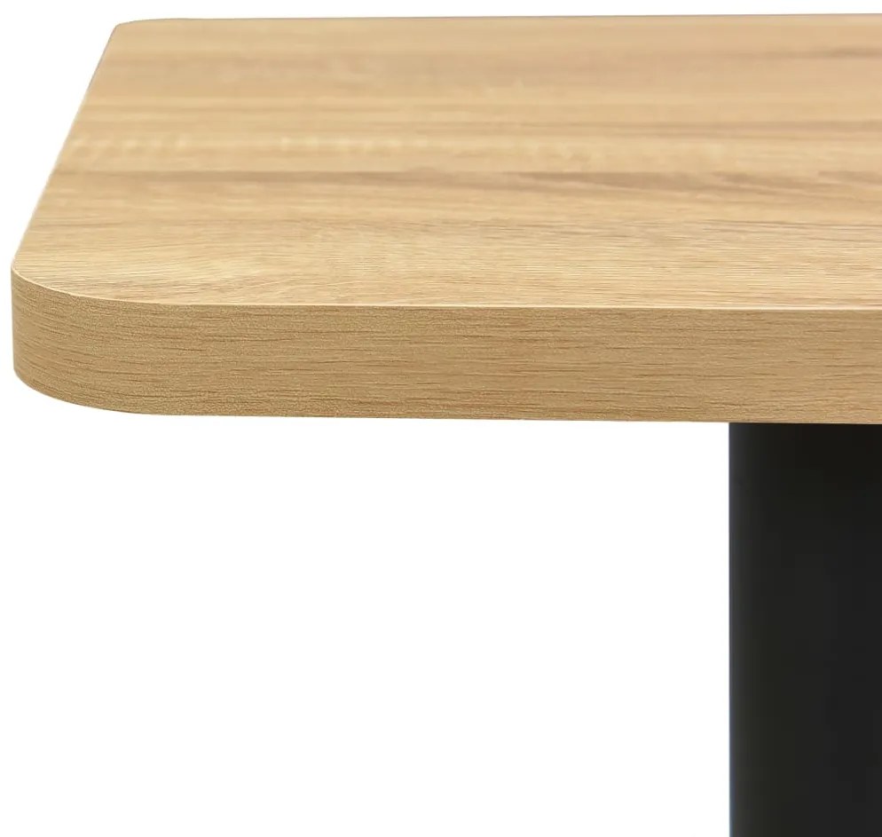 vidaXL Τραπέζι Bistro Χρώμα Δρυός 50 x 50 x 107 εκ.