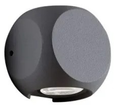 Απλίκα Ballito LED αλουμίνιο Viokef 4210901 Ανθρακί