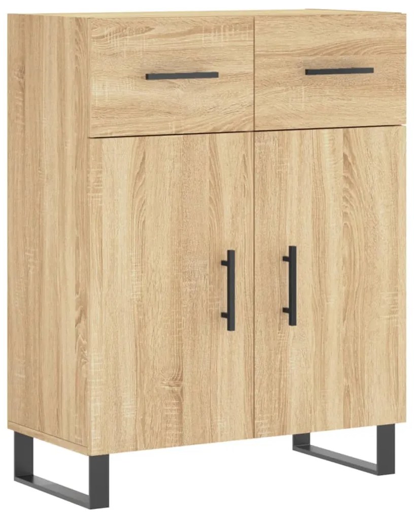 vidaXL Ντουλάπι Sonoma Δρυς 69,5 x 34 x 90 εκ. από Επεξεργασμένο Ξύλο
