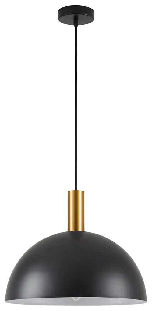 Φωτιστικό Οροφής Μονόφωτο Homelighting 77-8588 Gold/Black