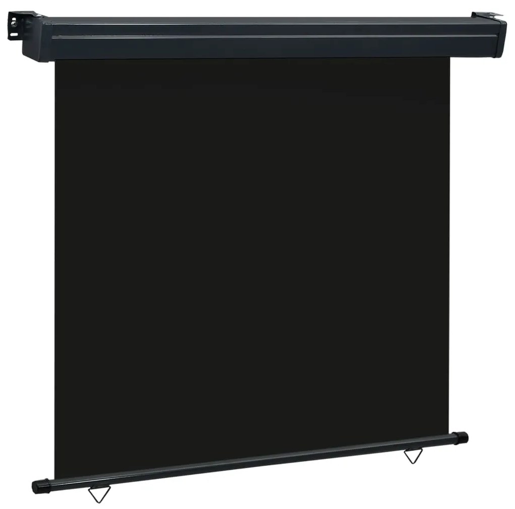 Σκίαστρο Βεράντας Πλαϊνό Μαύρο 165 x 250 εκ.