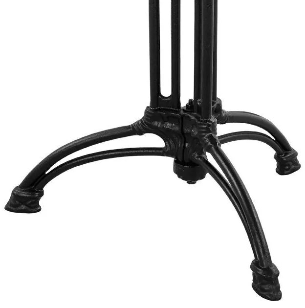 Τραπέζι CERAPHIN με Βάση απο Μαντέμι και Λευκό Μάρμαρο 3νυχη 70x70x72,5Υ εκ. 70x70x72.5 εκ.