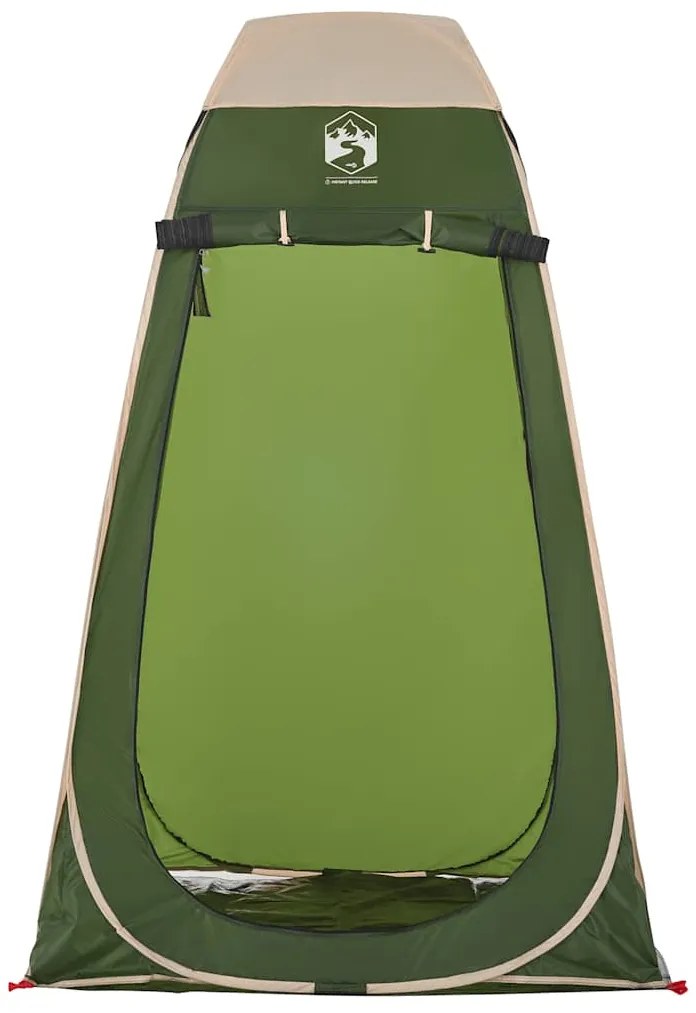 vidaXL Σκηνή Τουαλέτας/Ντουζιέρας Pop Up Πράσινο Αδιάβροχη