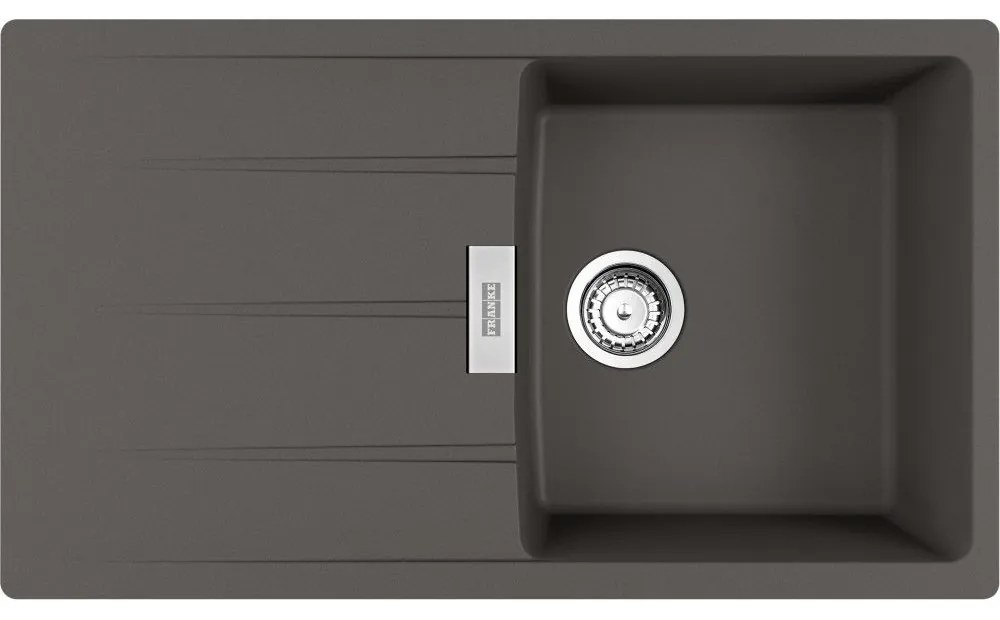 Franke Centro CNG 611-86 Ένθετος Γρανιτένιος Νεροχύτης 50cm Slate Grey