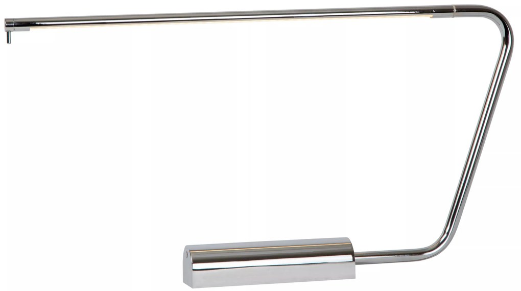 Φωτιστικό Επιτραπέζιο Lucide 44503-06-11 MADISON Χρώμιο (Chrome)|Μαύρο Ματ (Black Mat) 2700 K