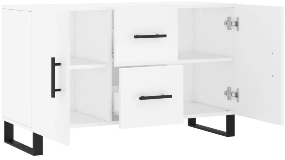 vidaXL Ντουλάπι Λευκό 100 x 36 x60 εκ. Επεξεργασμένο Ξύλο