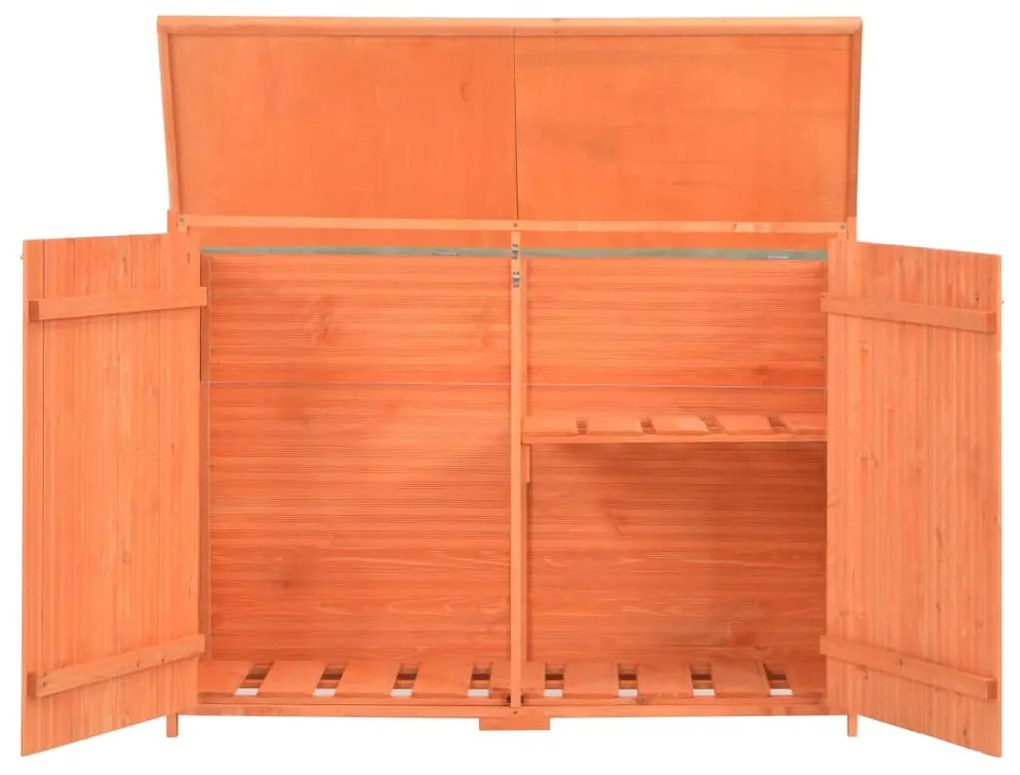 Αποθήκη Κήπου 128x42x91 εκ. Ξύλινη 170650