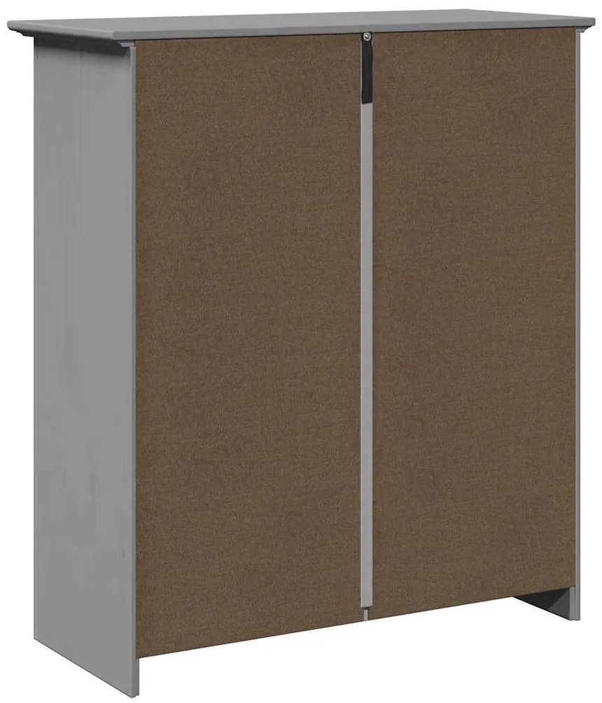 vidaXL Ντουλάπι διαδρόμου BODO Γκρι 80x35x90 cm