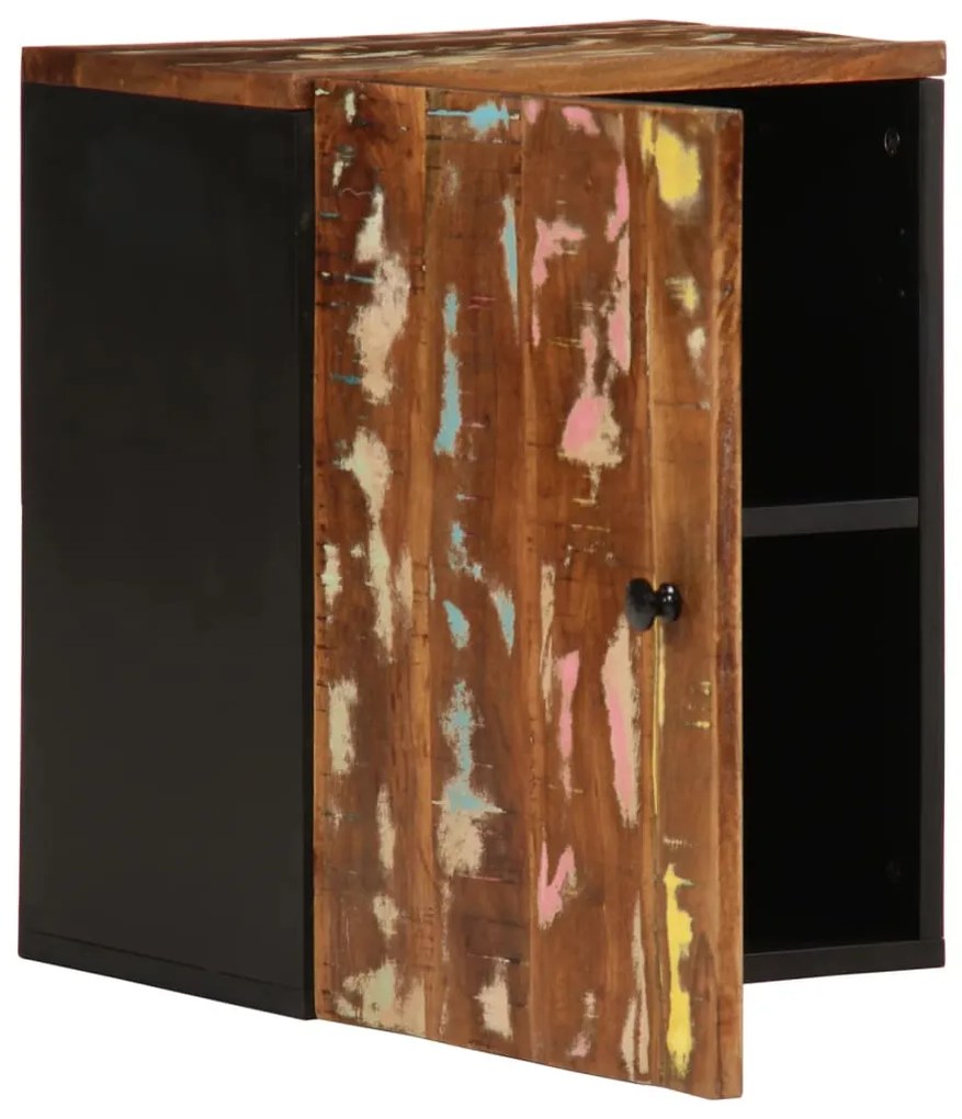 vidaXL Ντουλάπι Μπάνιου Επιτοίχιο 38x33x48 εκ. Μασίφ Ανακυκλωμένο Ξύλο