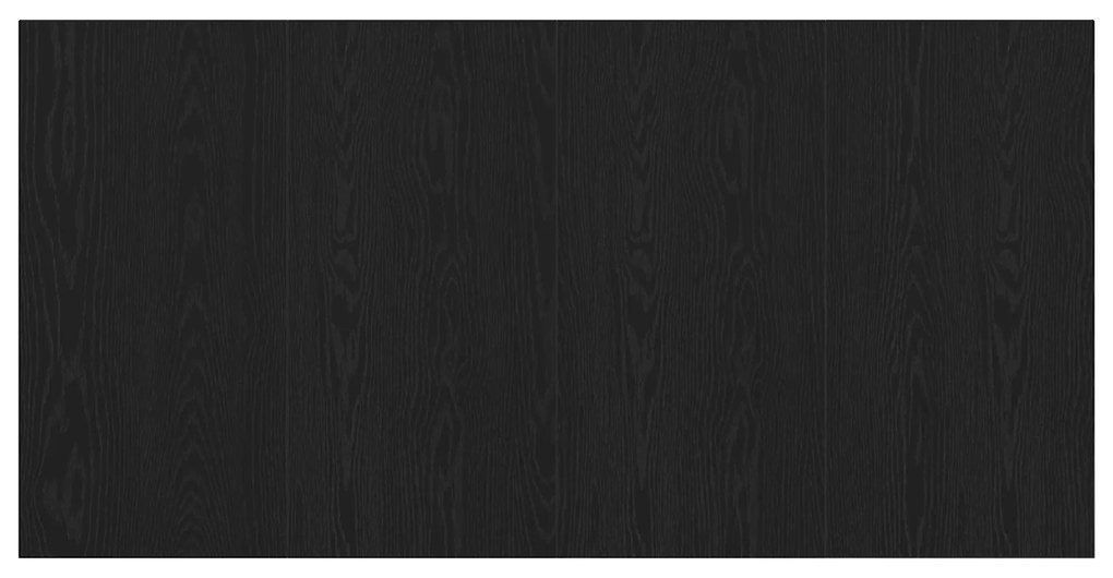 vidaXL Κεφαλάρι Μαύρης Δρυς 160x1,5x80 εκ. Φτιαγμένο από Χημικό Ξύλο