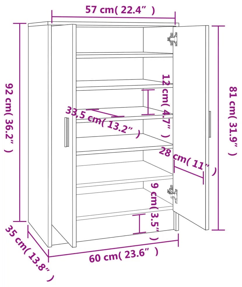 ΠΑΠΟΥΤΣΟΘΗΚΗ ΓΚΡΙ ΣΚΥΡΟΔΕΜΑΤΟΣ 60 X 35 X 92 ΕΚ. ΑΠΟ ΜΟΡΙΟΣΑΝΙΔΑ 808931