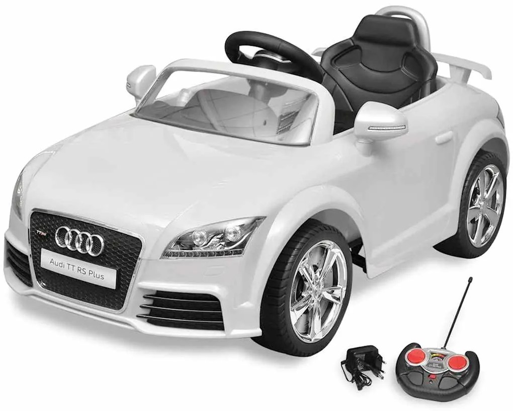 Audi Ηλεκτροκίνητο Αυτοκίνητο TT RS για Παιδιά με Τηλεχειρ/ριο Λευκό