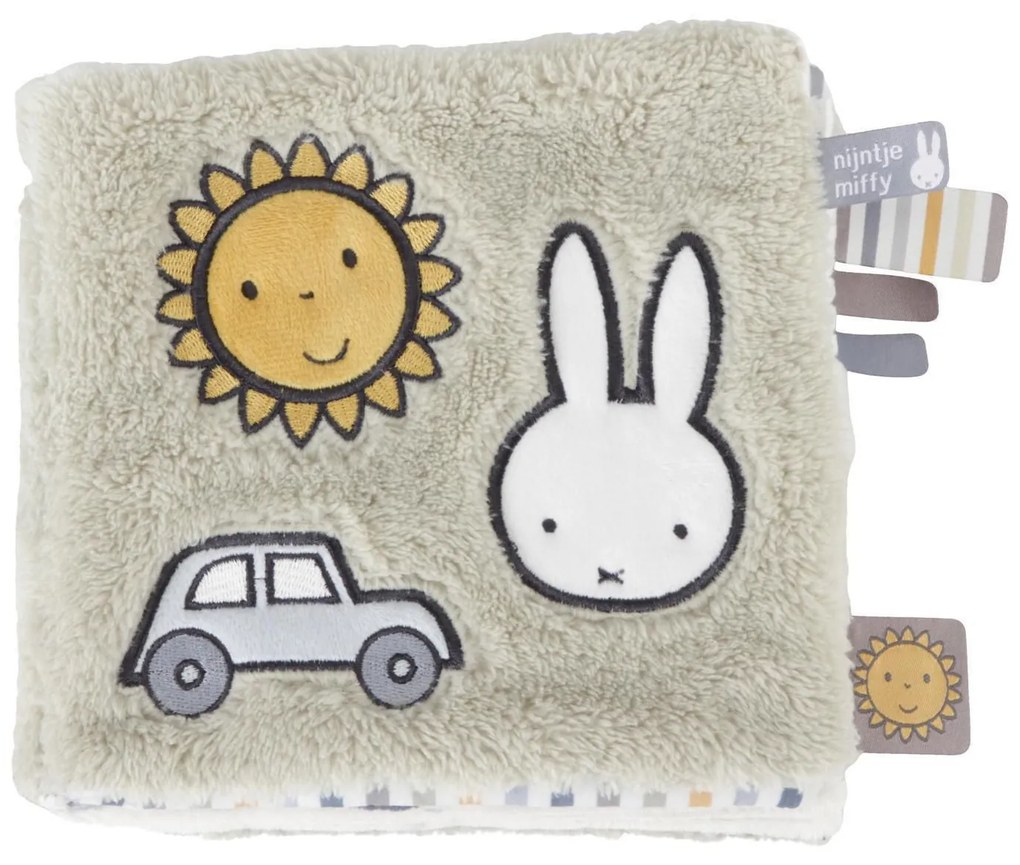 ΒΡΕΦΙΚΟ ΠΑΙΧΝΙΔΙ-ΒΙΒΛΙΟ 16x16cm MIFFY - FLUFFY (ΜΕΝΤΑ)