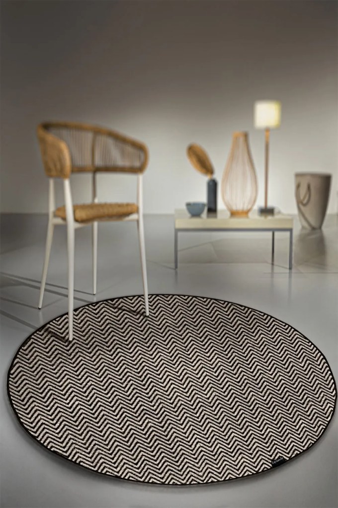Χαλί Medal Taupe Guy Laroche 150X150cm Round
