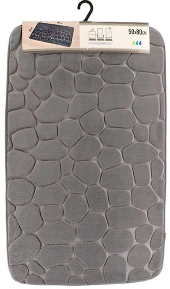 Πατάκι Μπάνιου Memory 06.7718N181 50x80cm Grey 50 X 80 100% Cotton