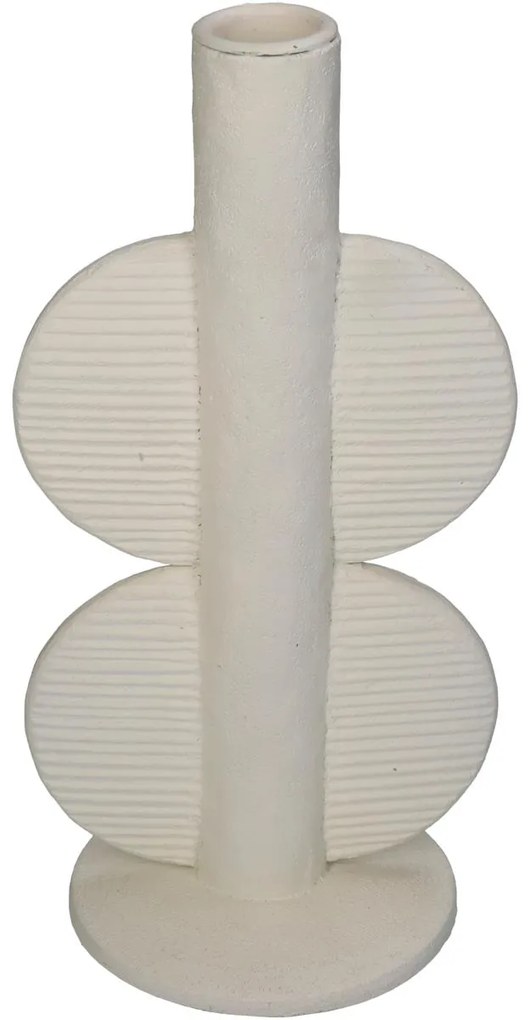 Κηροπήγιο ArteLibre Ιβουάρ Polyresin 11x9x22cm-05153178