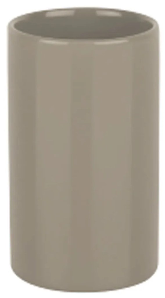 Ποτήρι Tube 03152.006 Taupe Spirella Ceramic