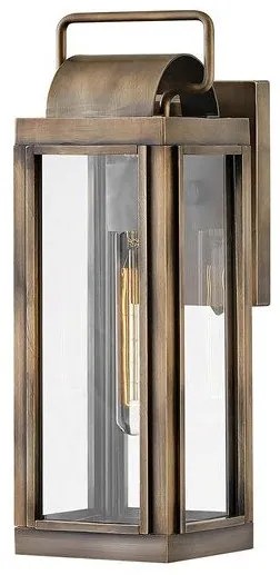 Φανάρι Απλίκα Φωτιστικό Τοίχου 1xE27 IP44  14cm  Sag Harbor Elstead Lighting-HK-SAG-HARBOR-S-BU-Μπρονζέ HK-SAG-HARBOR-S-BU