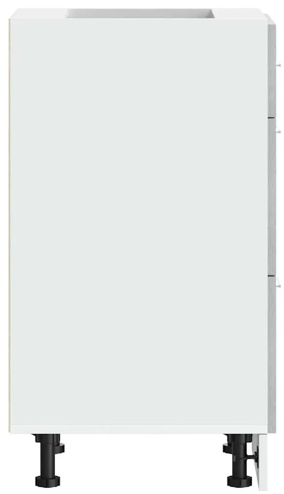 vidaXL Ντουλάπι "Lyon" Γκρι Sonoma 40x46x81,5 εκ. από Τεχνητό Ξύλο