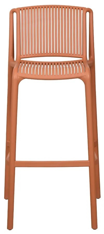 POLLY ΣΚΑΜΠΩ BAR TERRACOTTA 52,5x49xH100,5cm - 26-0030 - 26-0030