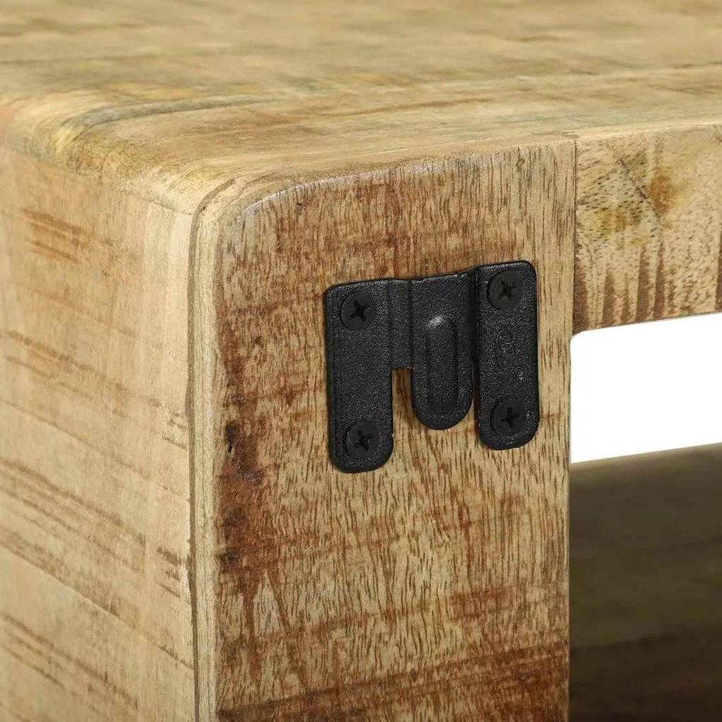 vidaXL Έπιπλο Τηλεόρασης Καφέ 80 x 32 x 36 εκ. Μασίφ ξύλο μάνγκο