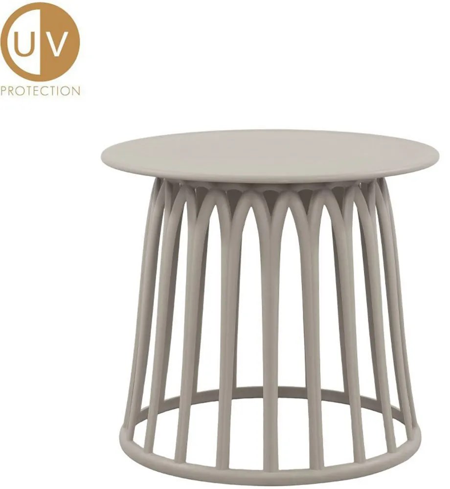 Τραπέζι Coffee Basket 27-0262 49.5x49.5x44 Light Grey