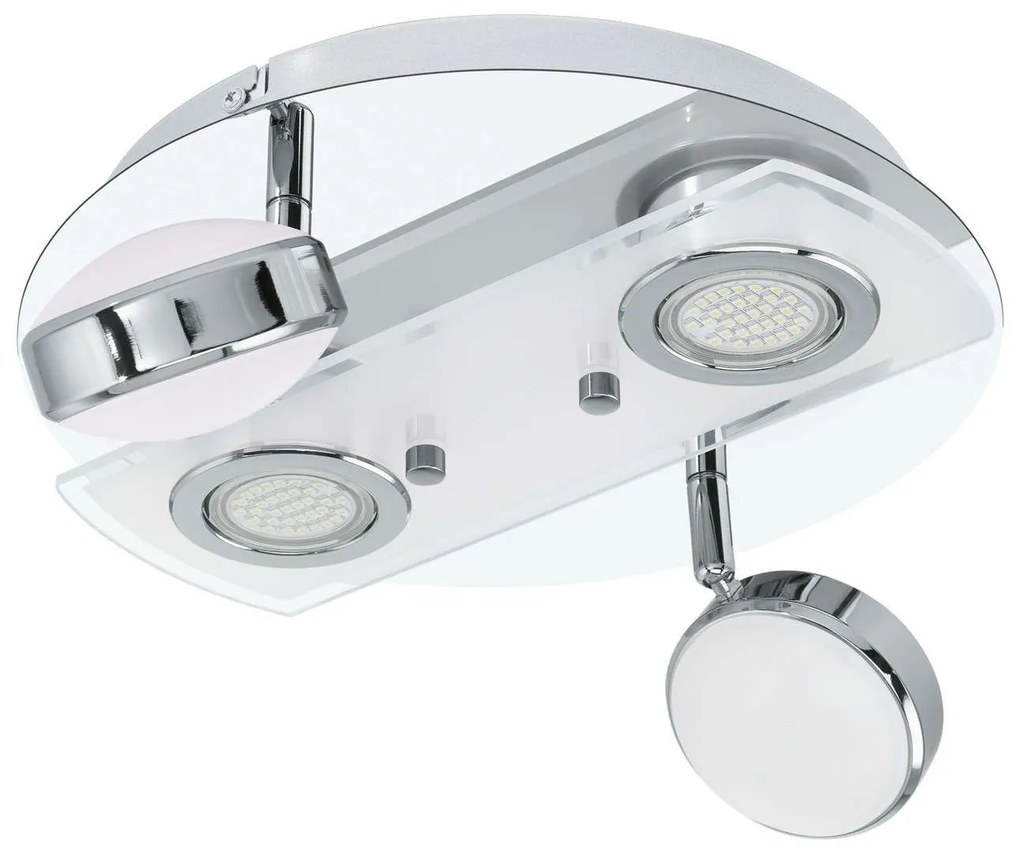 Φωτιστικό Σποτ Led 32828 Salto Eglo Metal, Glass