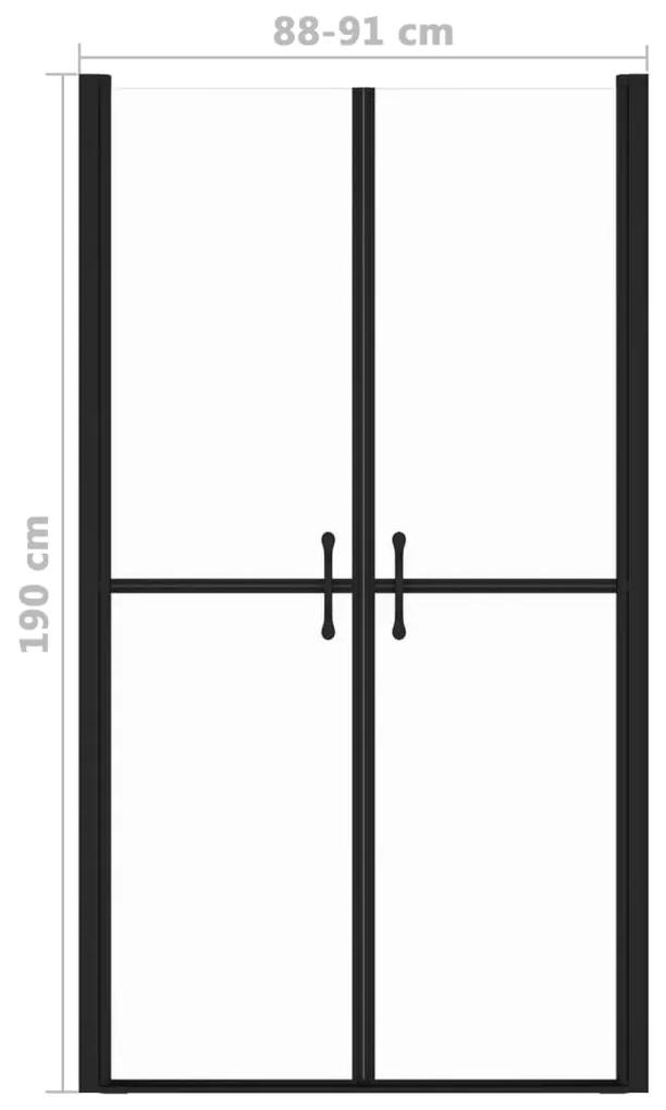 vidaXL Πόρτα Ντουζιέρας Διαφανής (88-91) x 190 εκ. από ESG