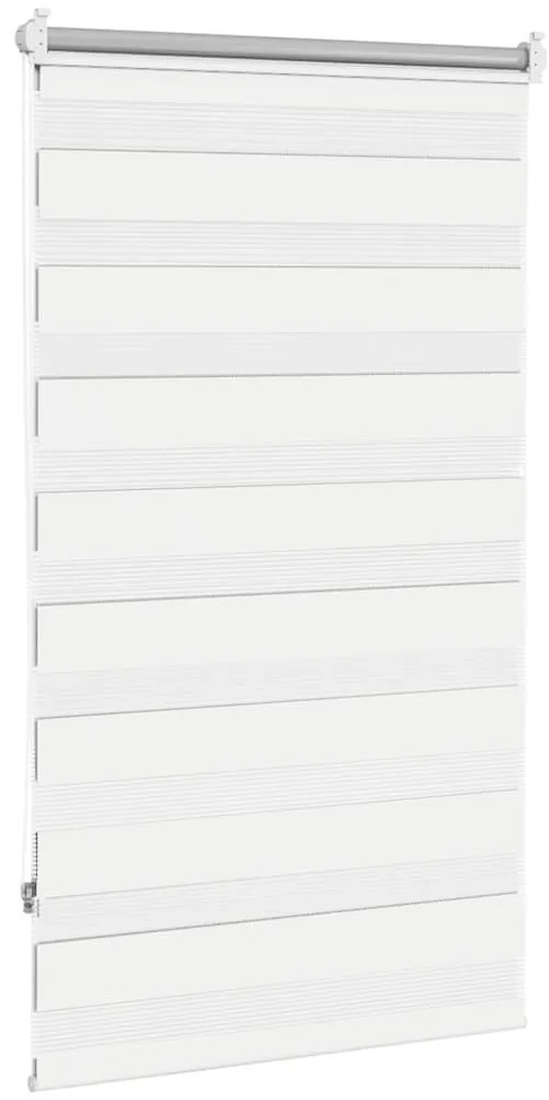 vidaXL Ρόλερ Zebra Λευκό 90 x 150cm