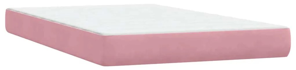 ΚΡΕΒΑΤΙ BOXSPRING ΜΕ ΣΤΡΩΜΑ ΡΟΖ 120X210 ΕΚ. ΒΕΛΟΥΔΙΝΟ 3316880