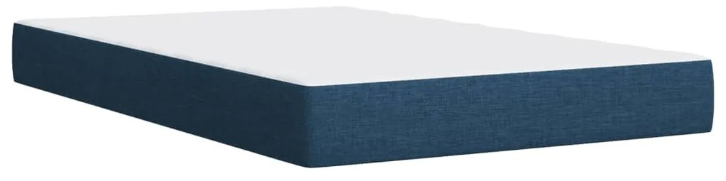 ΚΡΕΒΑΤΙ BOXSPRING ΜΕ ΣΤΡΩΜΑ ΜΠΛΕ 120X200 ΕΚ. ΥΦΑΣΜΑΤΙΝΟ 3290454