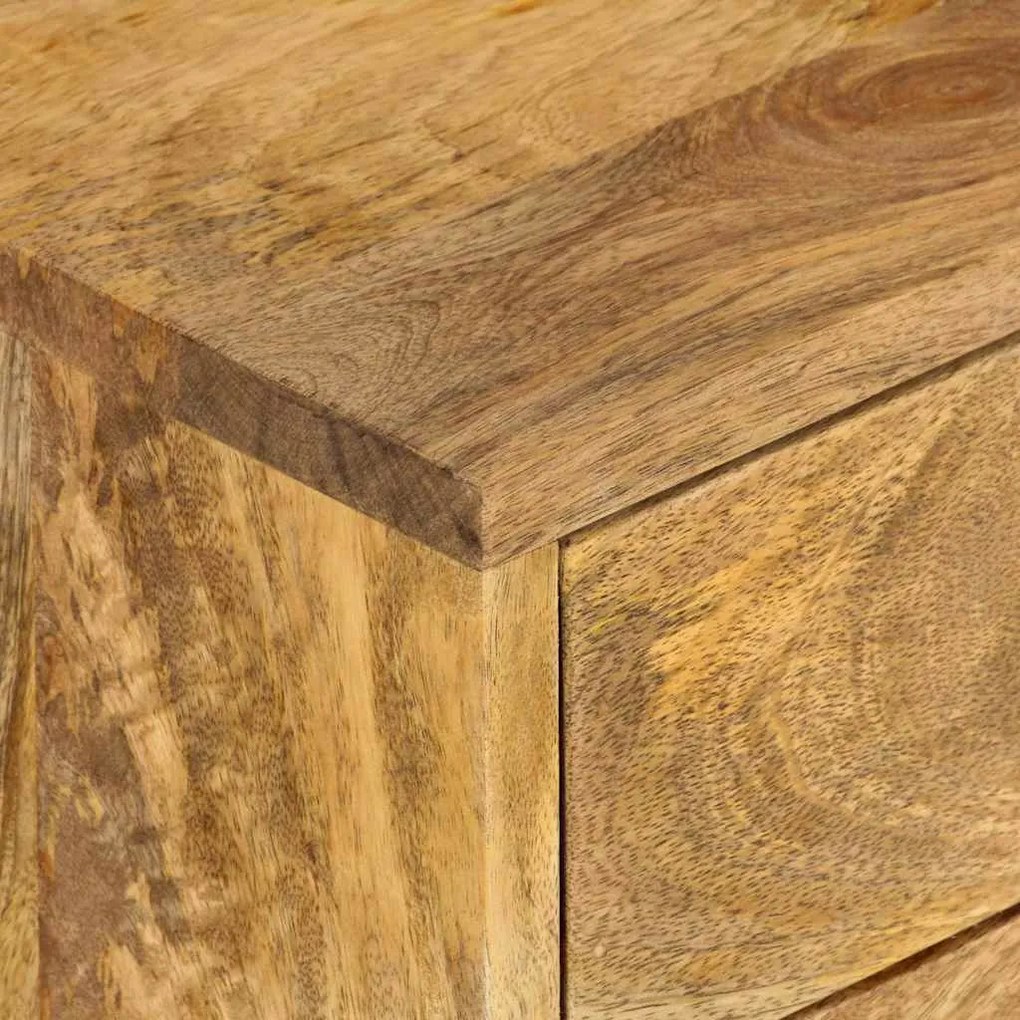 vidaXL Έπιπλο Τηλεόρασης 110 x 35 x 40 εκ. από Μασίφ Ξύλο Μάνγκο